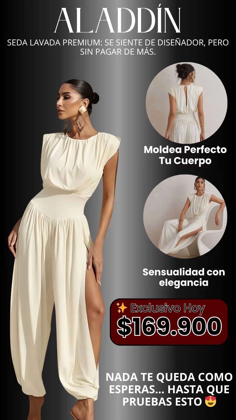 ENTERIZO ALADDÍN, BELLEZA UNICA