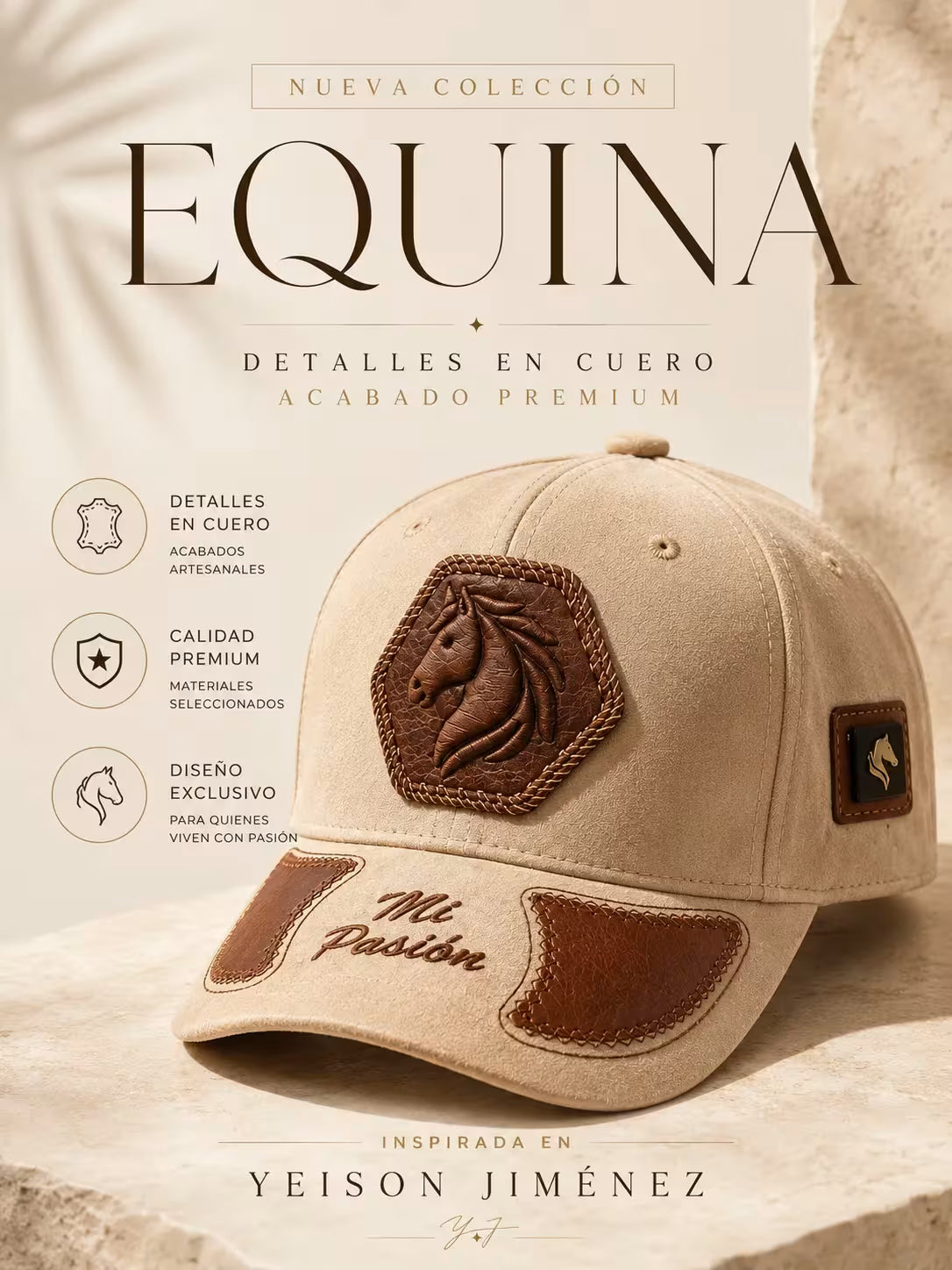 Equino© - Gorra Caballista Premium