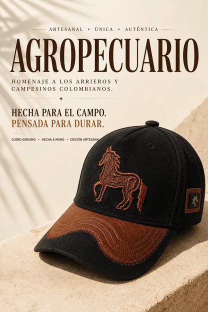 Agropecuario© - Gorra con cuero