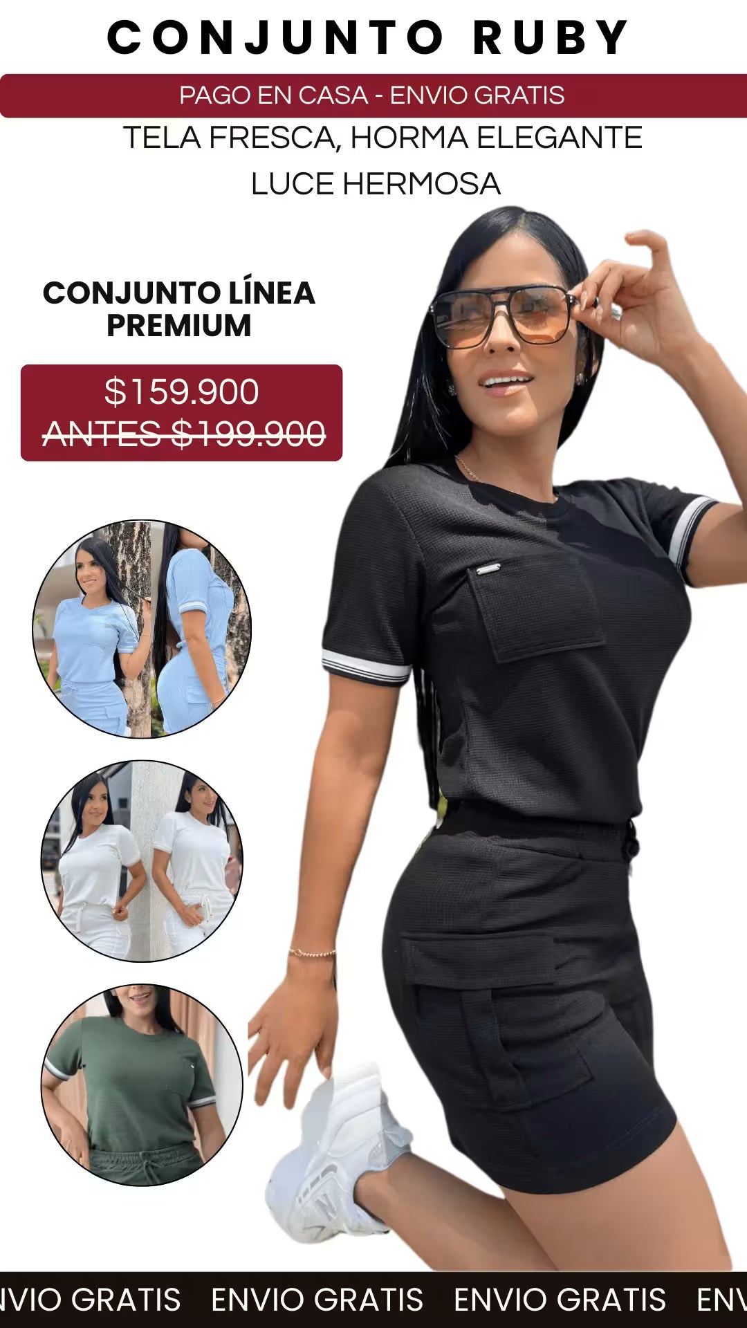 SET RUBY, ELEGANCIA Y SENCILLEZ