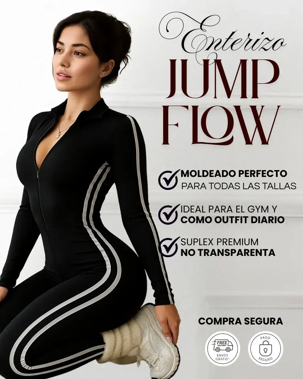 Jump Flow, Enterizo Deportivo Premium